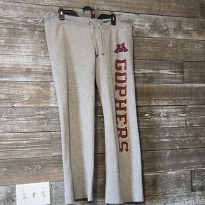 Soffe  Minnesota Golden Gophers Gray Sweatpants size Large